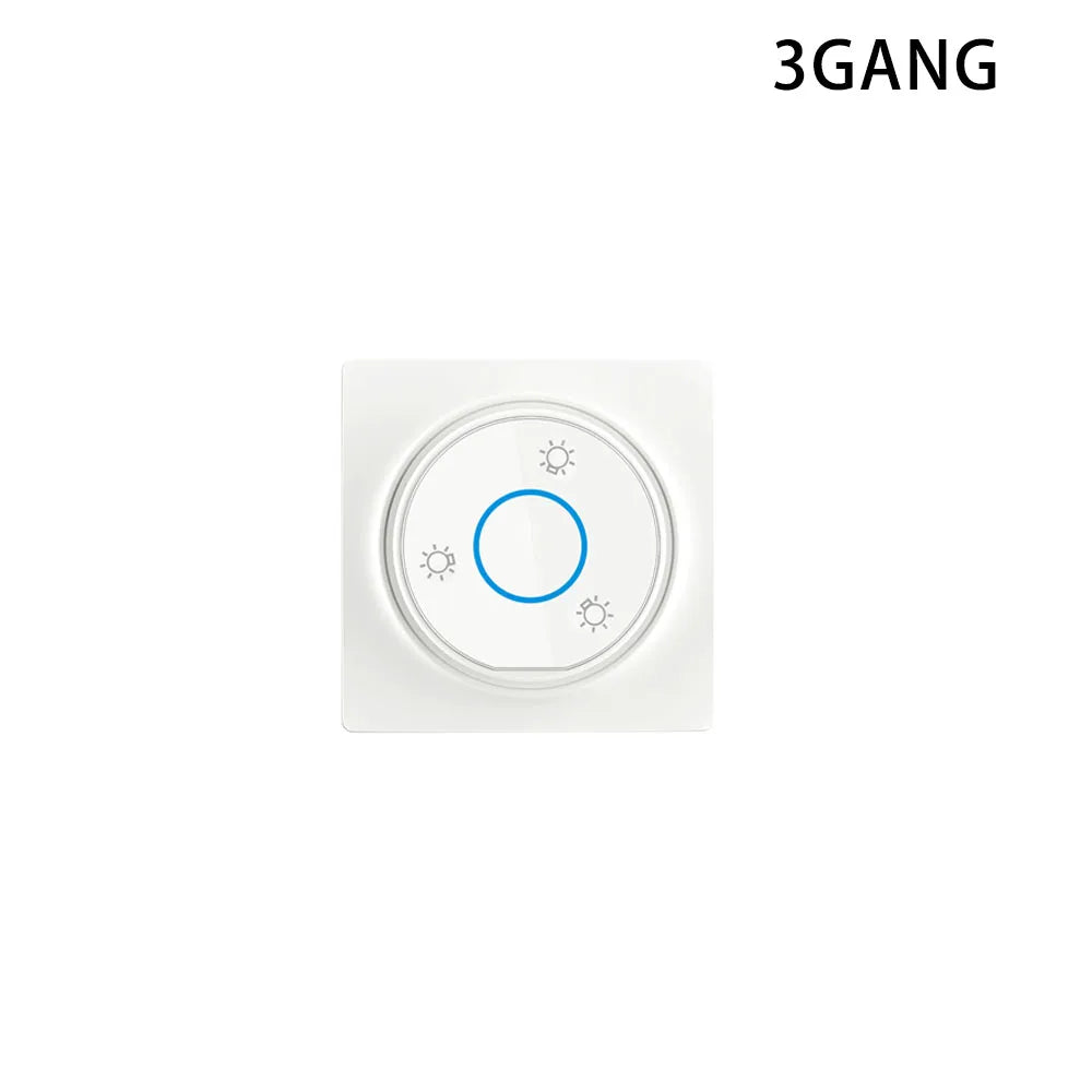 Smart Home WiFi and RF Smart Light Switch Kinetic Wireless Self Powered Wall Switch Remote Control 2Way Timing Module 220V 16A