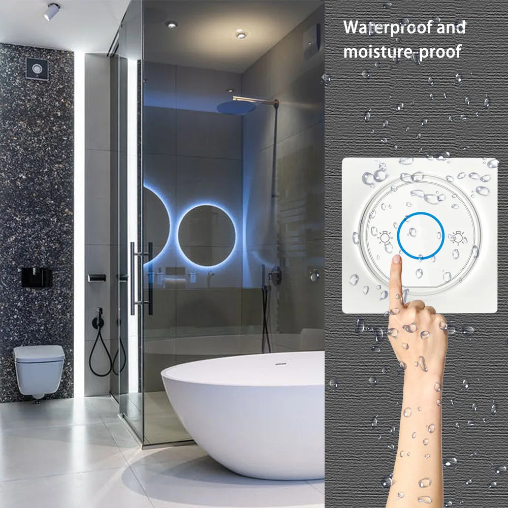 Smart Home WiFi and RF Smart Light Switch Kinetic Wireless Self Powered Wall Switch Remote Control 2Way Timing Module 220V 16A