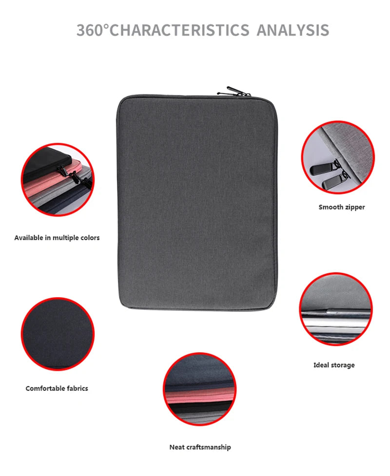 Waterproof & shockproof for 11-15.6" laptops (MacBook Air/Pro 13).