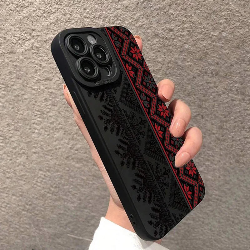 Vintage Totem Painting Shockproof Case | iPhone 7–17 (All Pro Max XS/XR