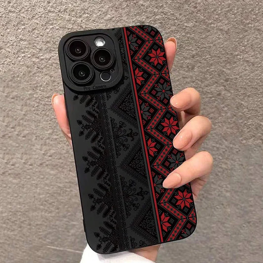 Vintage Totem Painting Shockproof Case | iPhone 7–17 (All Pro Max XS/XR