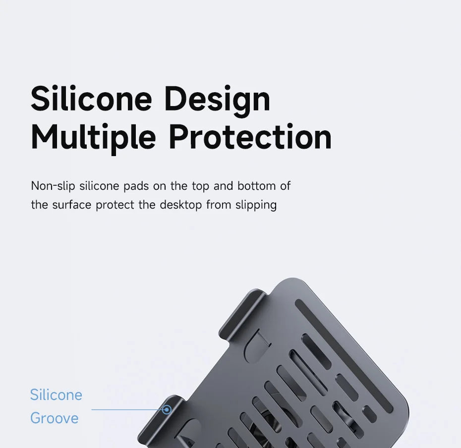 Desk-Ready Hagibis Laptop Stand.