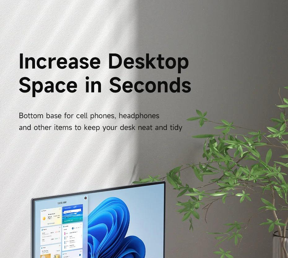 Desk-Ready Hagibis Laptop Stand.