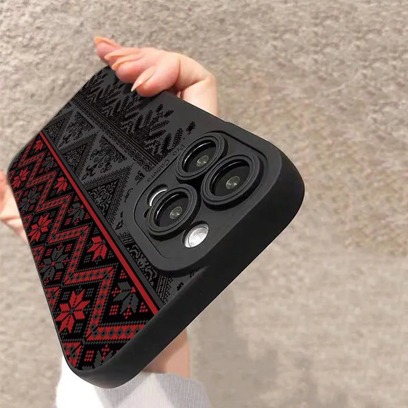 Vintage Totem Painting Shockproof Case | iPhone 7–17 (All Pro Max XS/XR