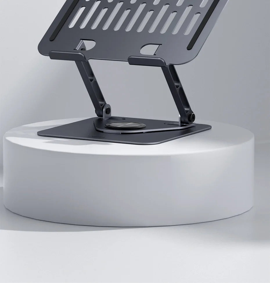 Desk-Ready Hagibis Laptop Stand.