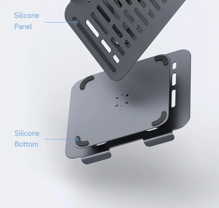 Desk-Ready Hagibis Laptop Stand.